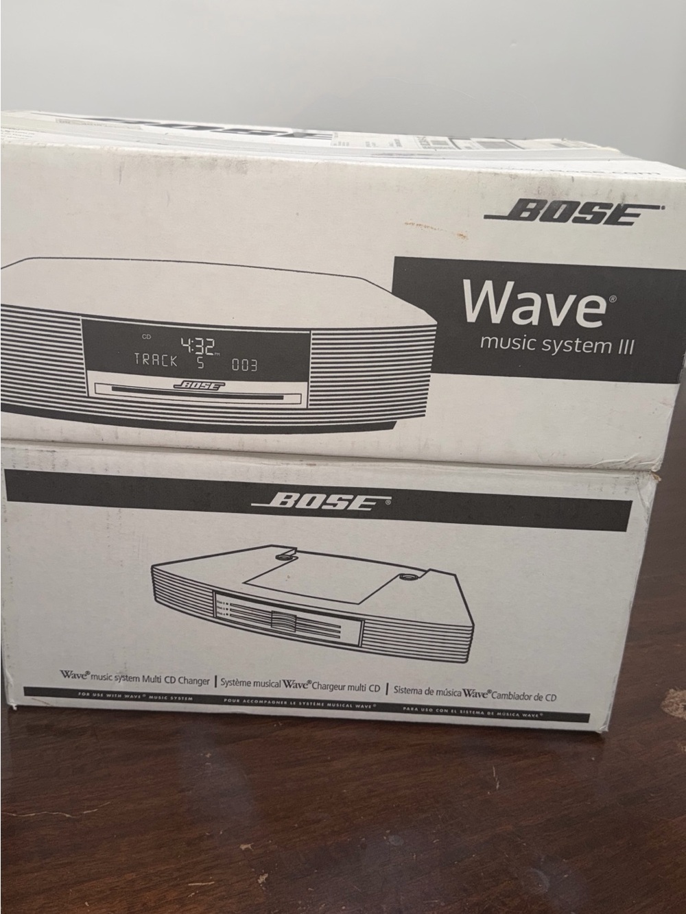 Bose Wave Music System III - White Packaging
